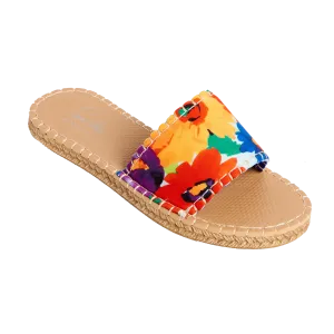 FLORAL EXPLOSION - WOMENS CABANA SLIDE