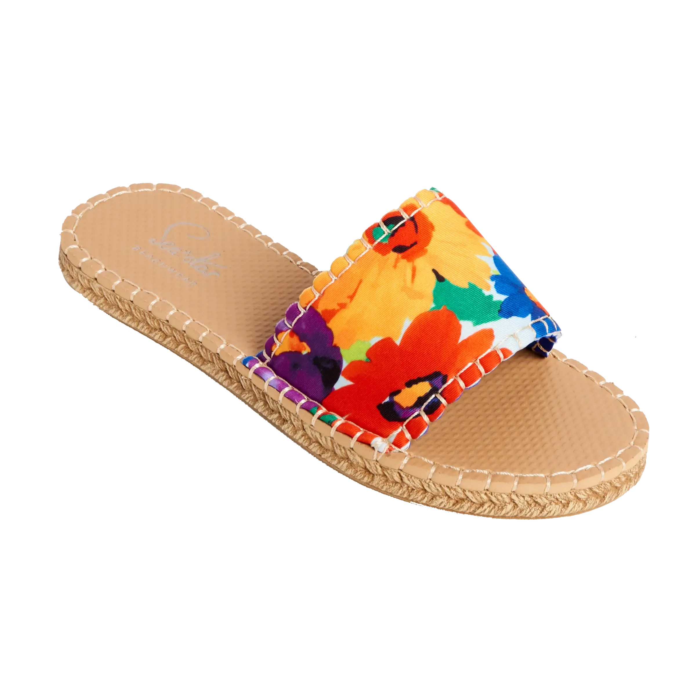 FLORAL EXPLOSION - WOMENS CABANA SLIDE