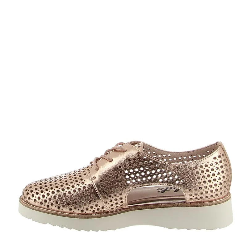 Gelato Akel Rose Gold Lace Up