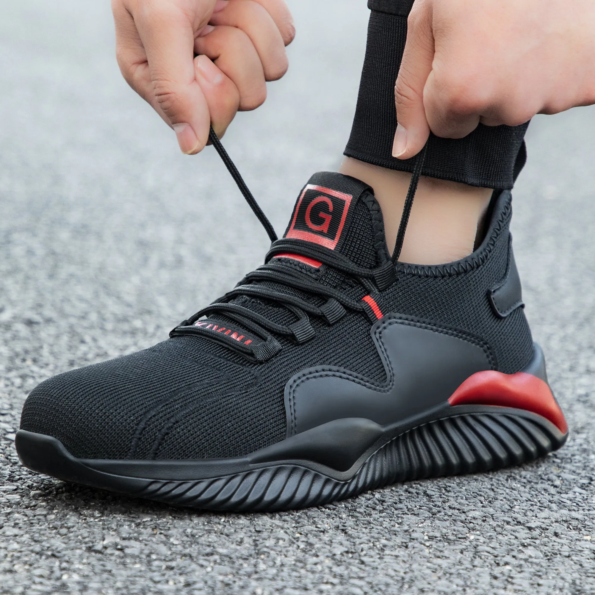 Mens Steel Toe Cap Trainer Style N06