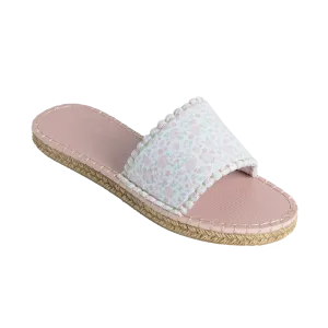 MINNOW ANTIQUE FLORAL - WOMENS CABANA SLIDE