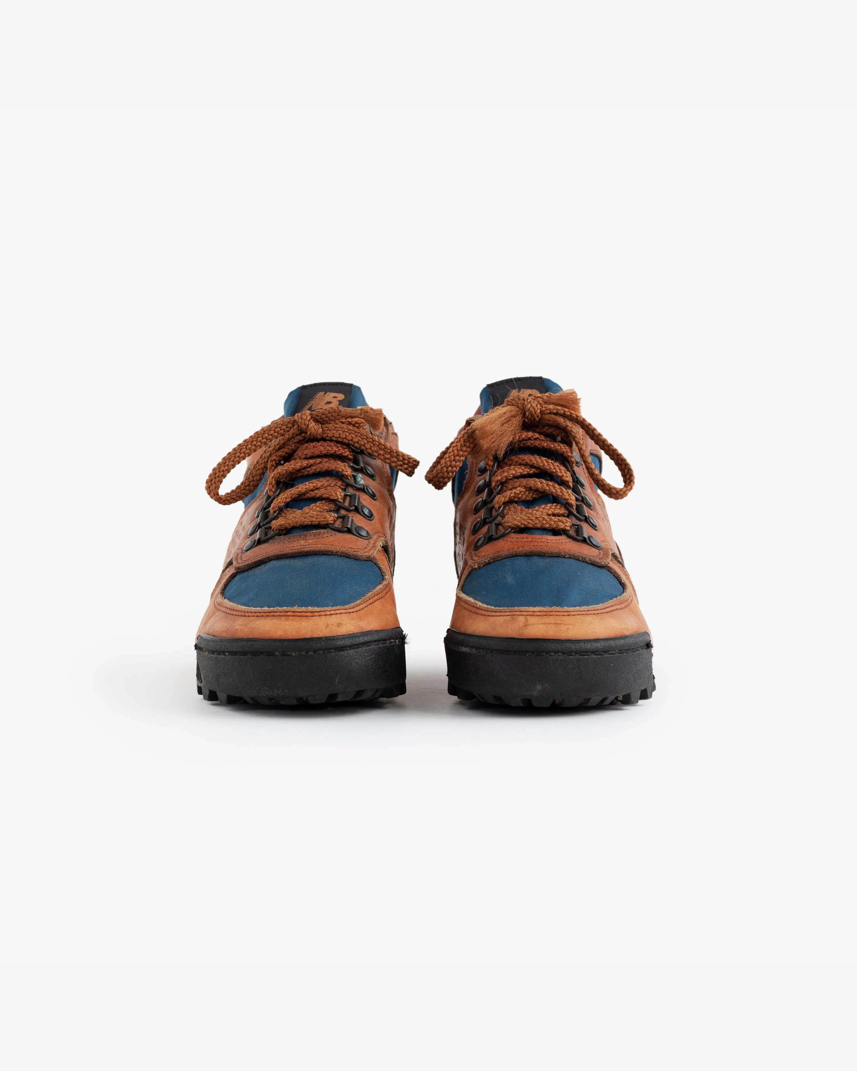 Vintage NB Brown Leather Hiker Boots