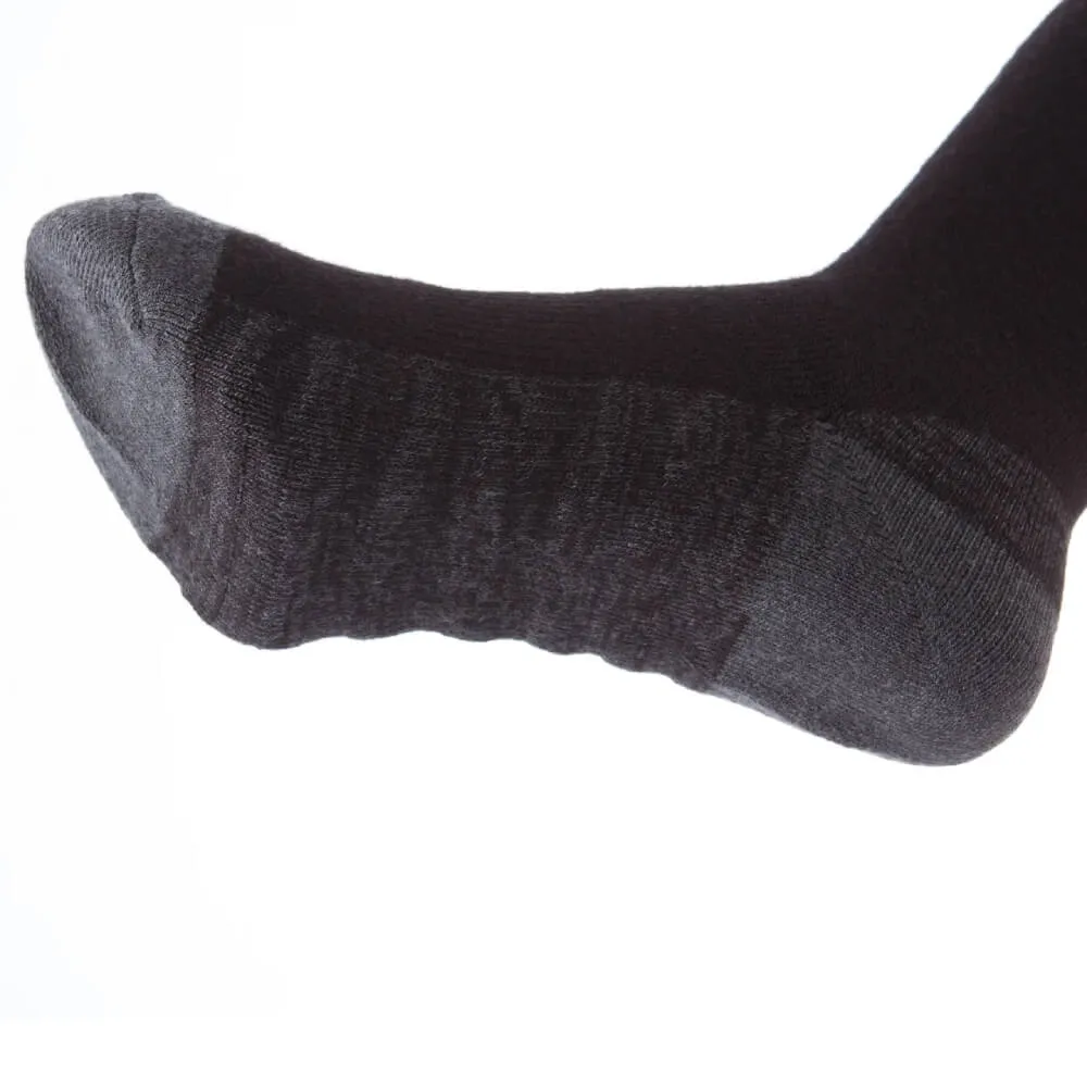 Zerofit Heatrub Ultimate Knee Length Socks Black