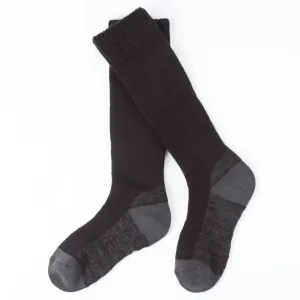 Zerofit Heatrub Ultimate Knee Length Socks Black